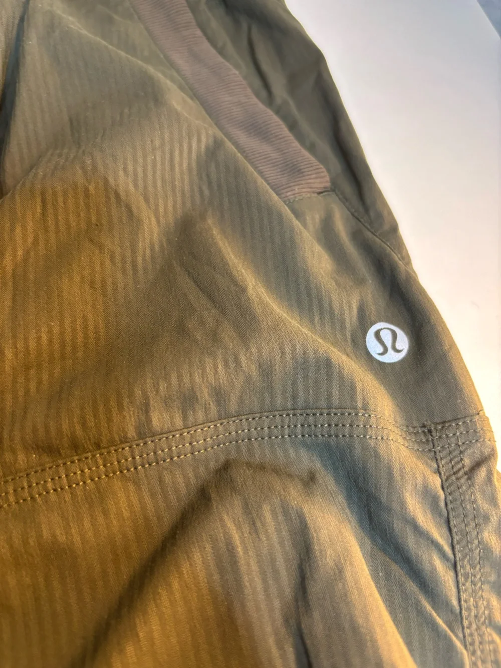 lululemon athletica Olive Green Drawstring Joggers
